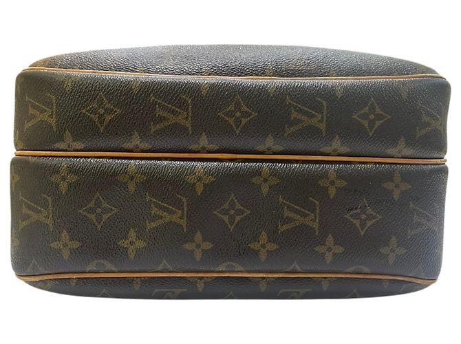 Borsa a Spalla Reporter PM Monogramma Louis Vuitton Marrone - vista 4