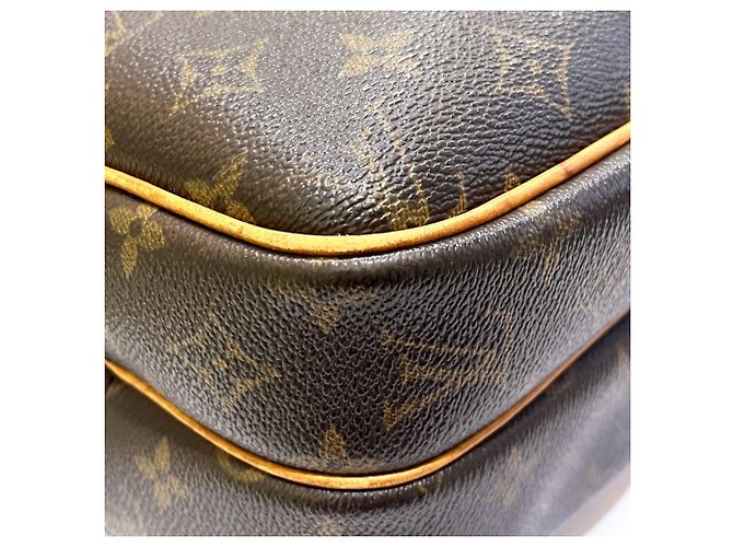 Borsa a Spalla Reporter PM Monogramma Louis Vuitton Marrone - vista 6