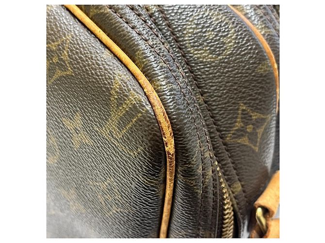Borsa a Spalla Reporter PM Monogramma Louis Vuitton Marrone - vista 8