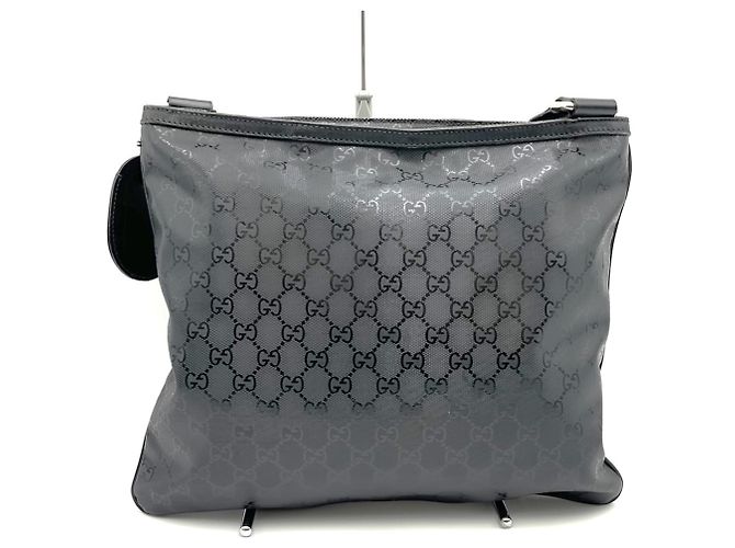 Borsa a Spalla GG Stampata GUCCI Nero - vista 4