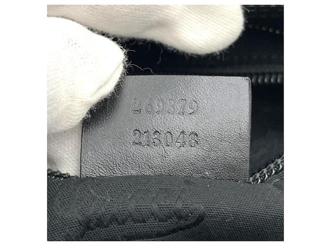 Borsa a Spalla GG Stampata GUCCI Nero - vista 8