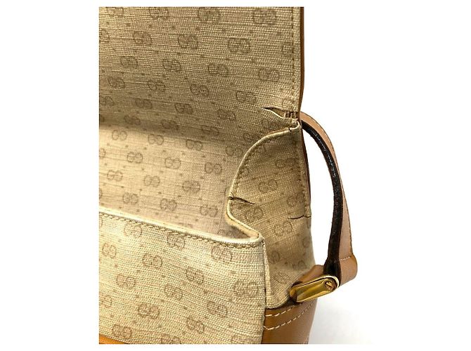Borsa a Spalla Micro GG 001 14 di Gucci Bianco sporco - vista 9