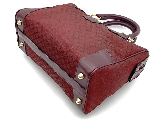 Céline Celine Macadam Boston Tasche Rot - Ansicht 2