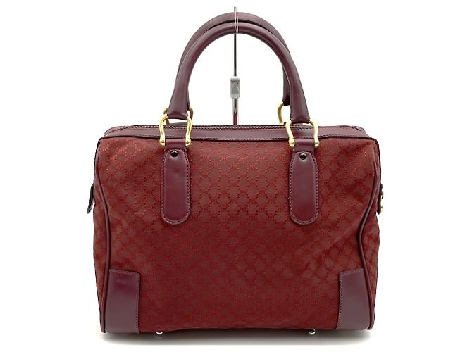 Céline Celine Macadam Boston Tasche Rot - Ansicht 4