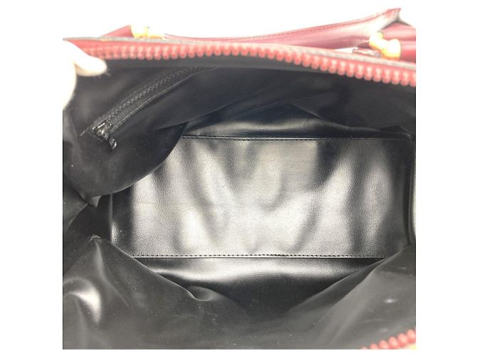 Céline Celine Macadam Boston Tasche Rot - Ansicht 6