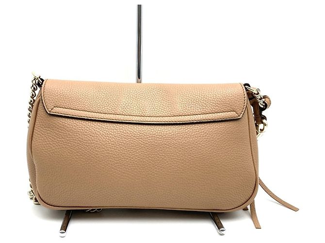 Bolsa de Ombro de Couro Gucci Soho Bege - vista 4