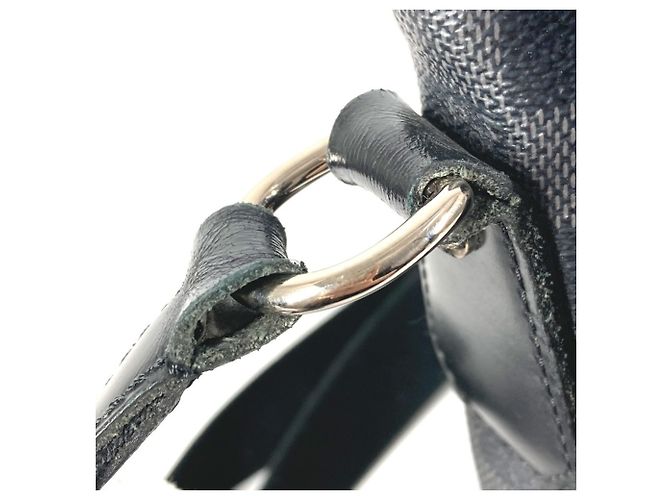 Borsa a tracolla Daniel MM Damier Graphite Louis Vuitton Nero - vista 10