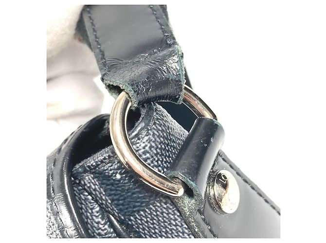 Borsa a tracolla Daniel MM Damier Graphite Louis Vuitton Nero - vista 11
