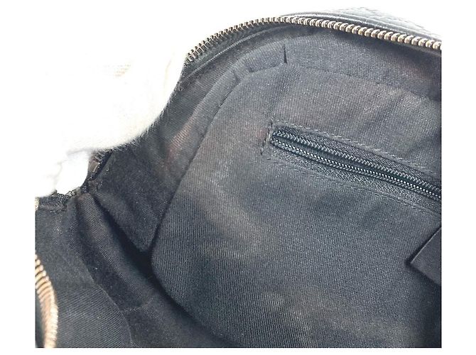 Borsa Clutch Gucci Guccissima con logo GG Nero - vista 15
