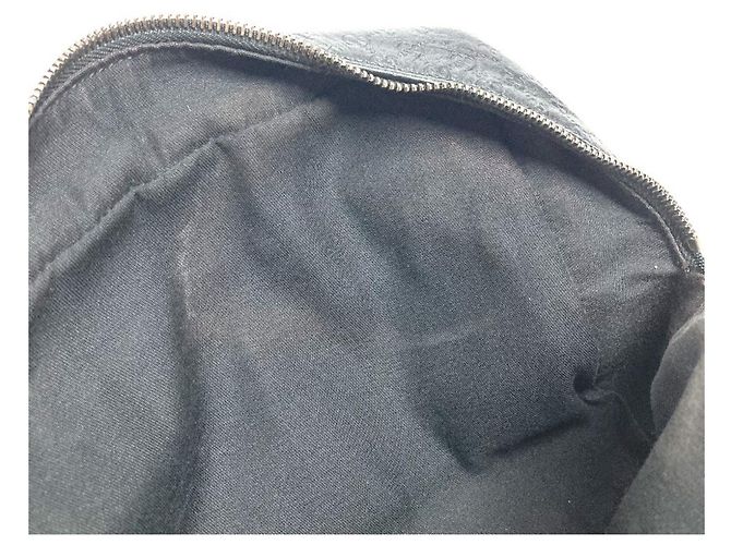 Borsa Clutch Gucci Guccissima con logo GG Nero - vista 16