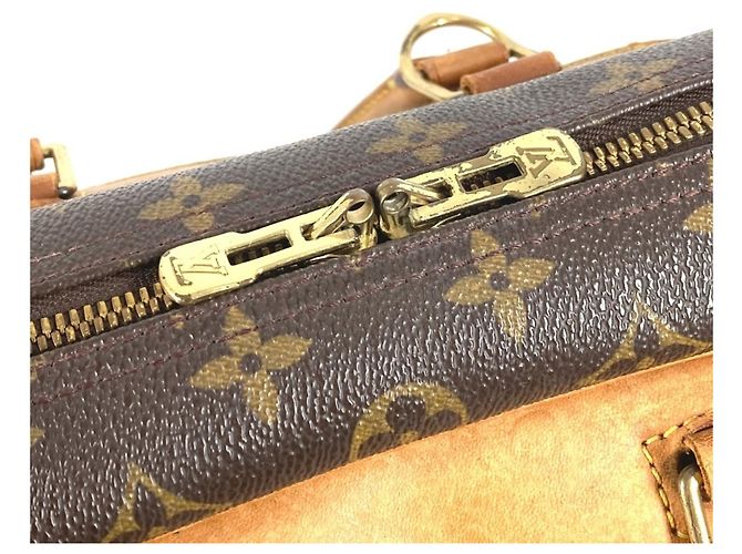 Mini Boston Handtasche Deauville Monogramm Louis Vuitton Braun - Ansicht 12
