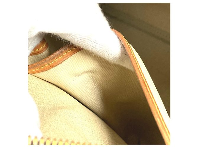 Mini Boston Handtasche Deauville Monogramm Louis Vuitton Braun - Ansicht 16