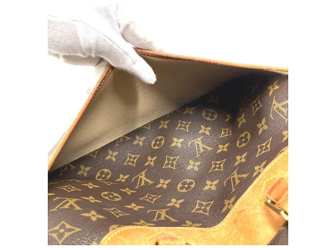 Mini Boston Handtasche Deauville Monogramm Louis Vuitton Braun - Ansicht 18