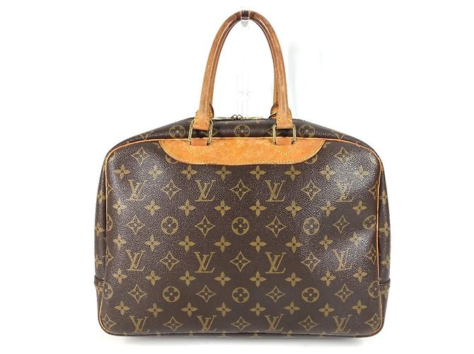 Mini Boston Handtasche Deauville Monogramm Louis Vuitton Braun - Ansicht 2