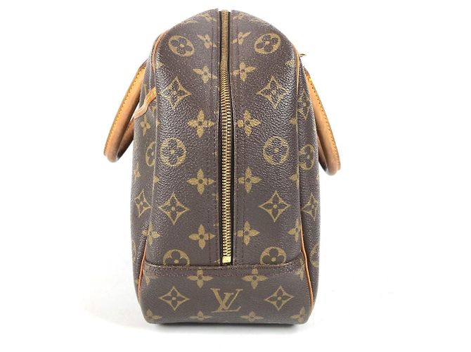 Mini Boston Handtasche Deauville Monogramm Louis Vuitton Braun - Ansicht 3