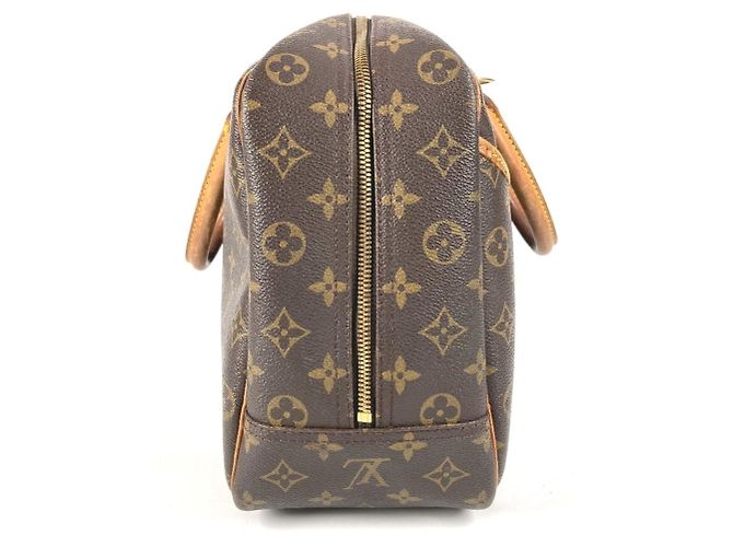 Mini Boston Handtasche Deauville Monogramm Louis Vuitton Braun - Ansicht 4