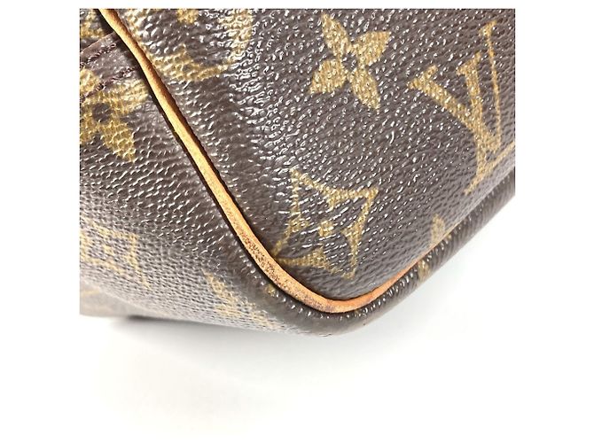 Mini Boston Handtasche Deauville Monogramm Louis Vuitton Braun - Ansicht 9