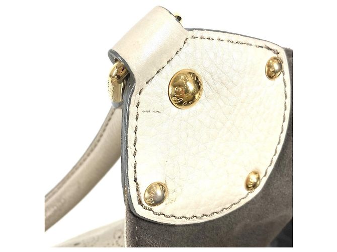 Borsa Mahina XL Louis Vuitton Bianco - vista 12