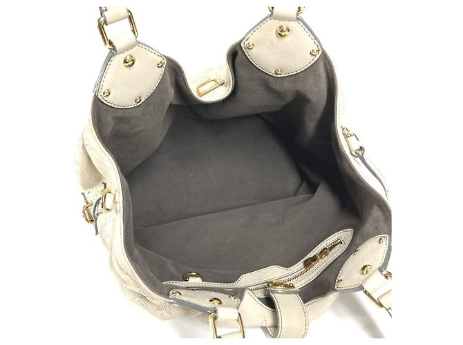 Borsa Mahina XL Louis Vuitton Bianco - vista 13
