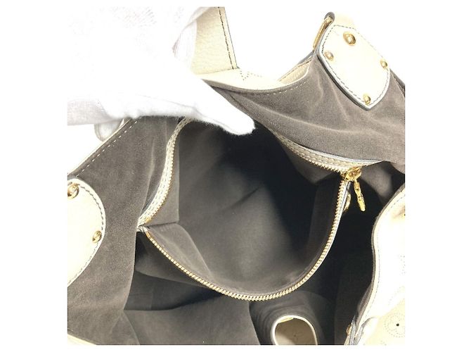 Borsa Mahina XL Louis Vuitton Bianco - vista 14