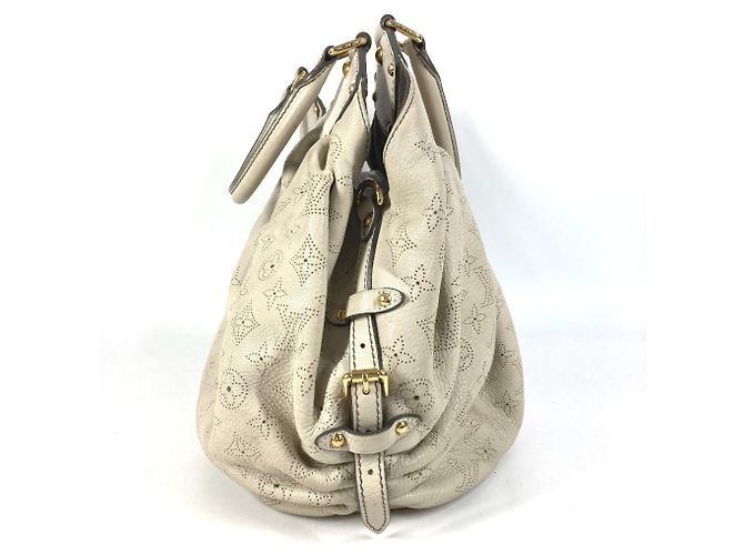 Borsa Mahina XL Louis Vuitton Bianco - vista 3