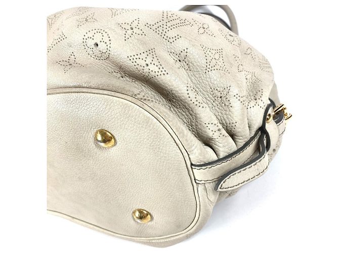 Borsa Mahina XL Louis Vuitton Bianco - vista 6