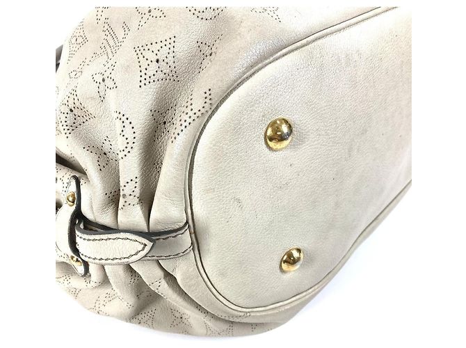 Borsa Mahina XL Louis Vuitton Bianco - vista 7