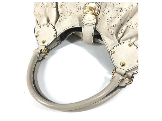 Borsa Mahina XL Louis Vuitton Bianco - vista 8