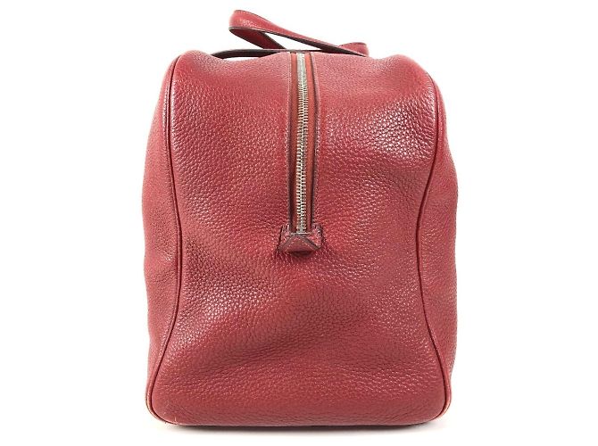 Hermès Borsa da viaggio HERMES Victoria 43 Rosso - vista 4