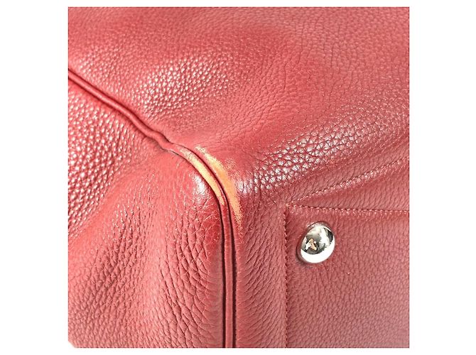 Hermès Borsa da viaggio HERMES Victoria 43 Rosso - vista 9