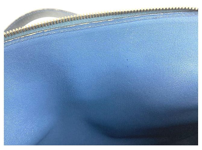 Malette Escapada Vintage Hermès Bleu Marine - vue 16