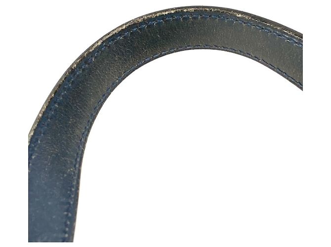 Malette Escapada Vintage Hermès Bleu Marine - vue 18