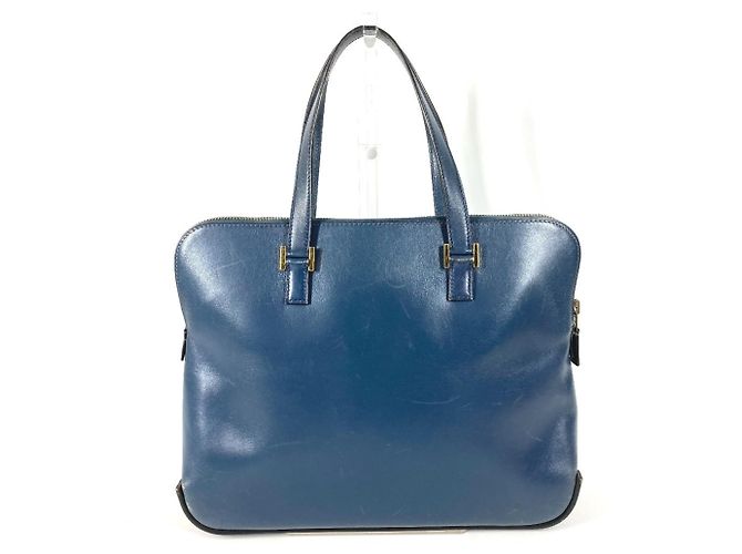 Malette Escapada Vintage Hermès Bleu Marine - vue 2