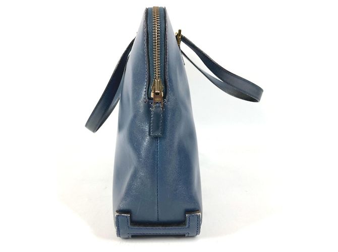 Malette Escapada Vintage Hermès Bleu Marine - vue 4