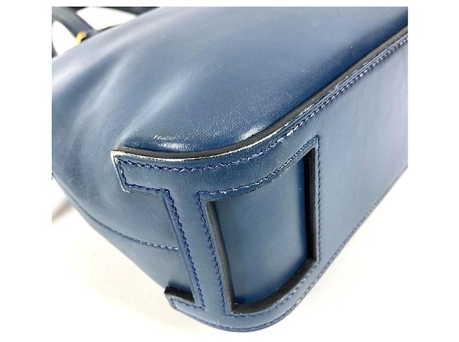 Malette Escapada Vintage Hermès Bleu Marine - vue 7