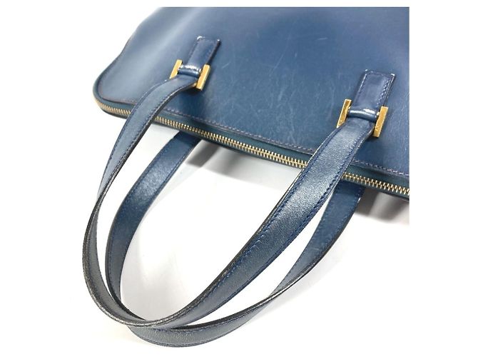 Malette Escapada Vintage Hermès Bleu Marine - vue 8