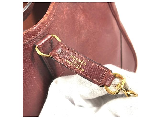 Hermès HERMES Borsa a Spalla/Tote Vintage Trim 31 Marrone - vista 12
