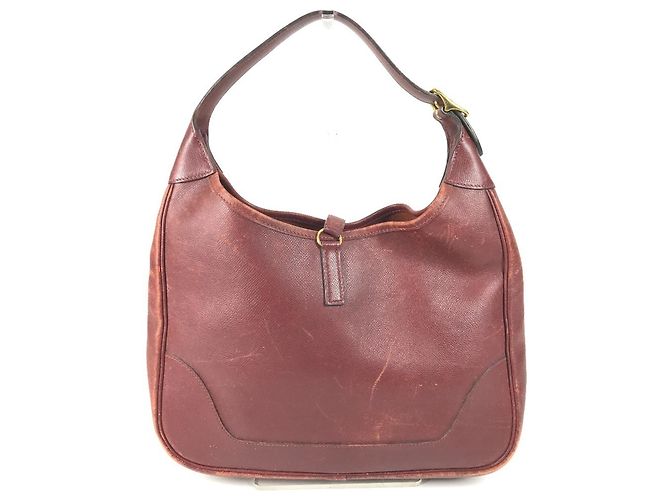 Hermès HERMES Borsa a Spalla/Tote Vintage Trim 31 Marrone - vista 2