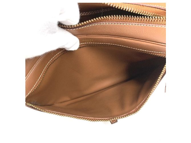 Hermès Vintage Paddock Golf Tasche Braun - Ansicht 17