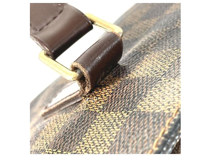 Borsa tote Damier Cabas Mezzo Louis Vuitton Marrone Damier ebene - vista 10
