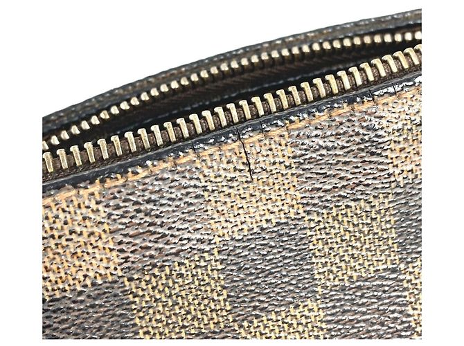 Borsa tote Damier Cabas Mezzo Louis Vuitton Marrone Damier ebene - vista 11