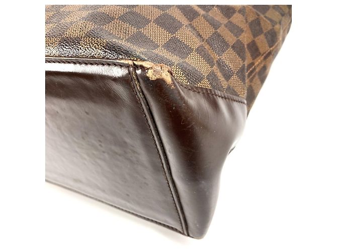 Borsa tote Damier Cabas Mezzo Louis Vuitton Marrone Damier ebene - vista 6