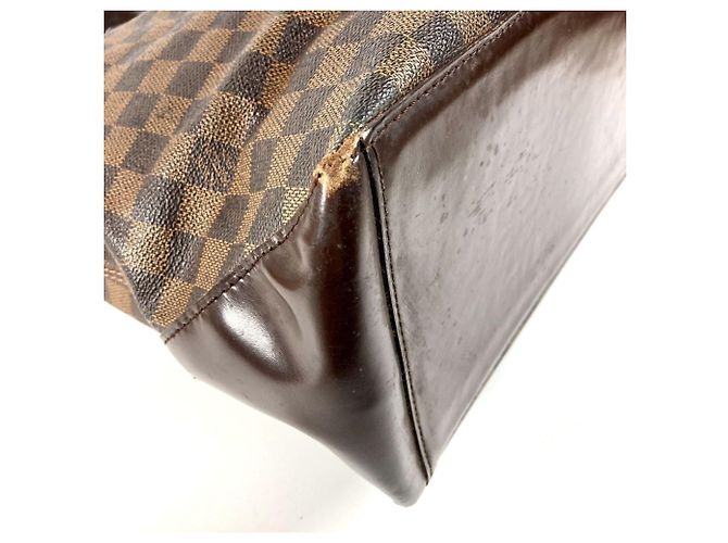 Borsa tote Damier Cabas Mezzo Louis Vuitton Marrone Damier ebene - vista 7