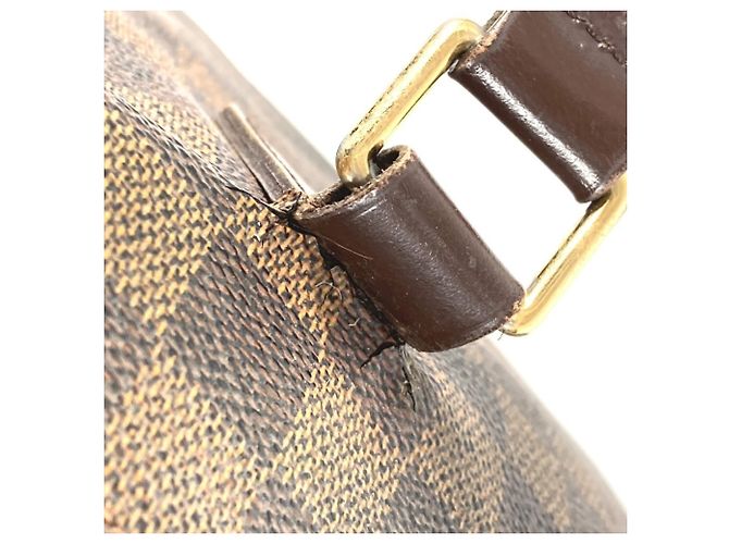 Borsa tote Damier Cabas Mezzo Louis Vuitton Marrone Damier ebene - vista 9