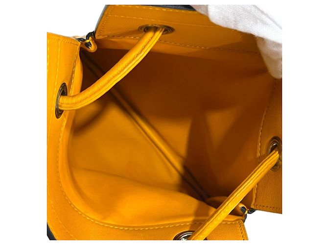 Hermès HERMES Sac Aline Mini Pochette Gelb - Ansicht 12