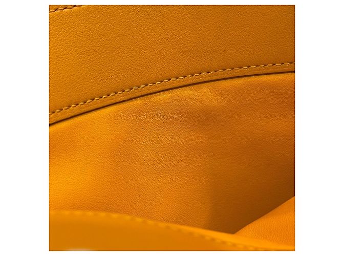 Hermès HERMES Sac Aline Mini Pochette Gelb - Ansicht 14