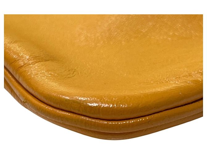 Hermès HERMES Sac Aline Mini Pochette Gelb - Ansicht 7