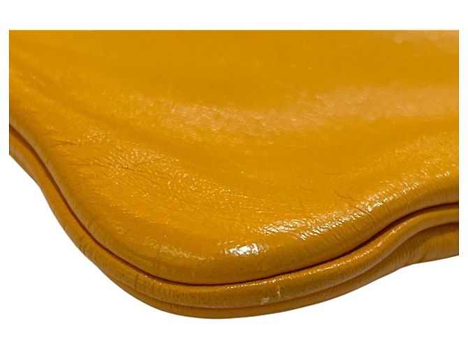 Hermès HERMES Sac Aline Mini Pochette Gelb - Ansicht 8