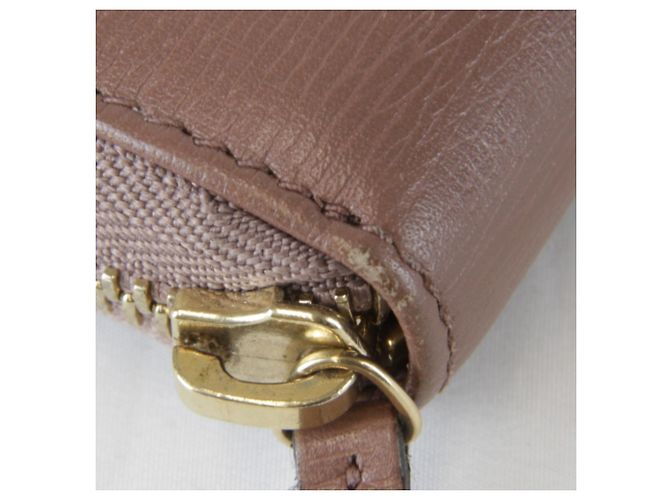 Gucci Interlocking Langbörse in Grau Beige und Pink - Ansicht 15