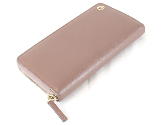 Gucci Interlocking Langbörse in Grau Beige und Pink - Ansicht 4